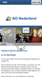 Mobile Screenshot of ao-nederland.nl